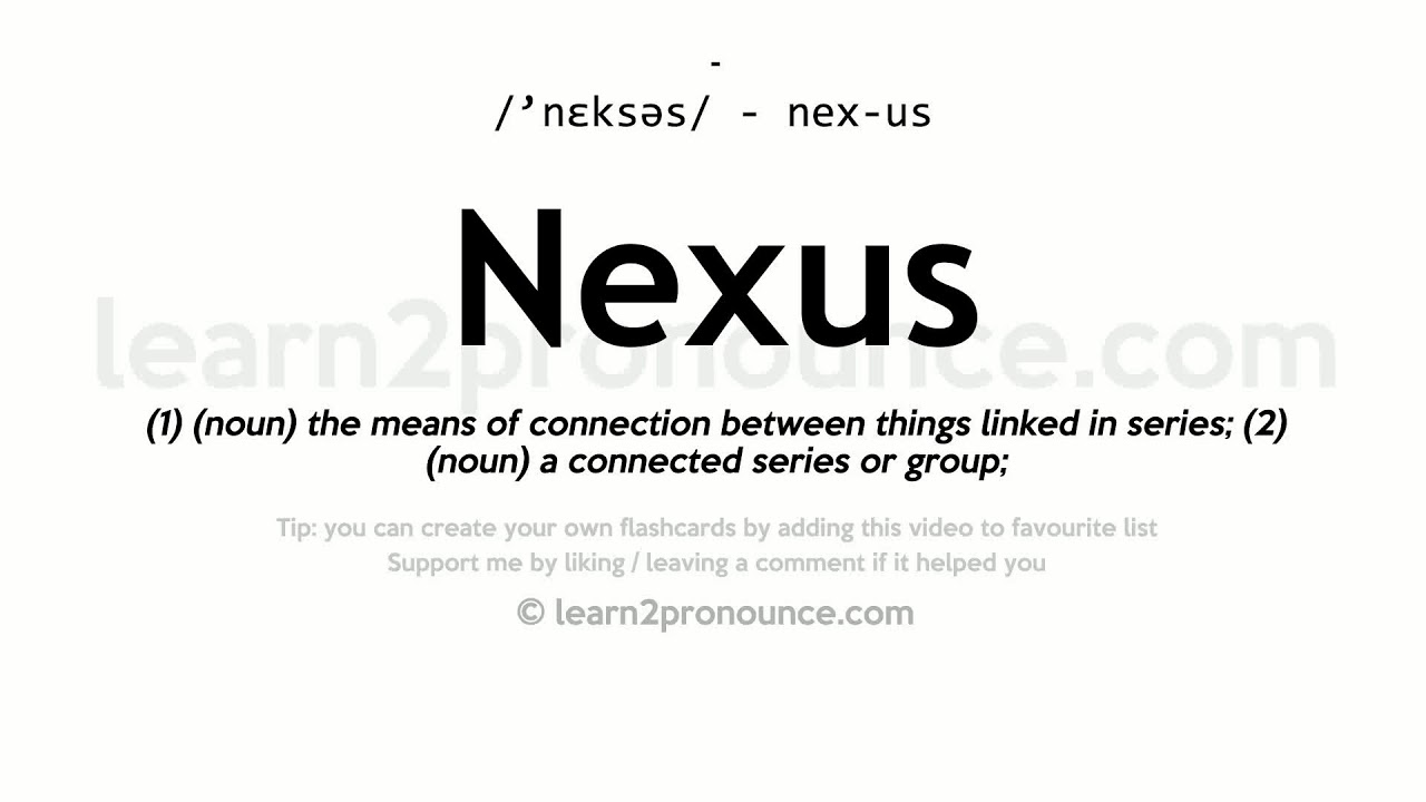 Nexus definition